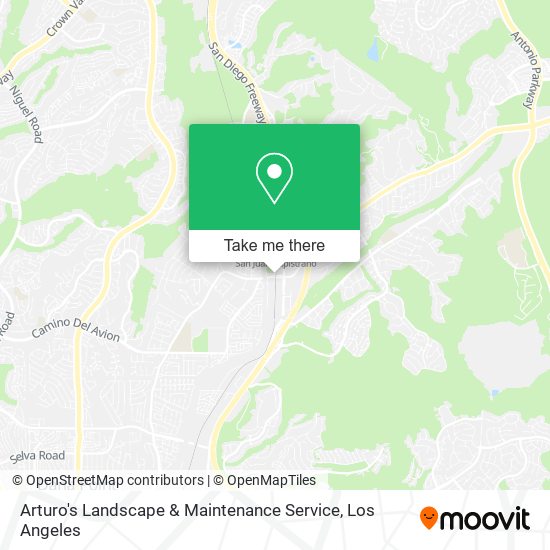 Arturo's Landscape & Maintenance Service map