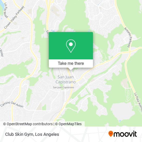 Mapa de Club Skin Gym