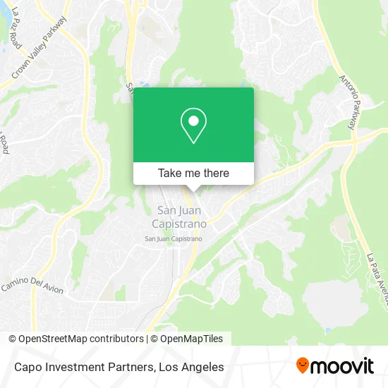 Capo Investment Partners map