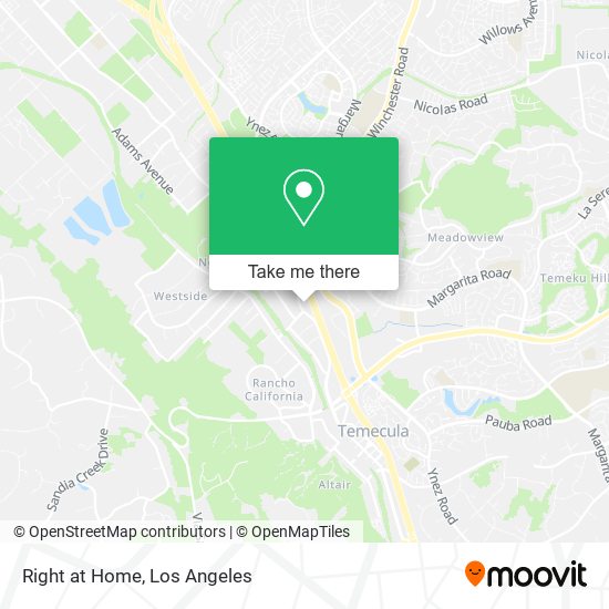 Mapa de Right at Home
