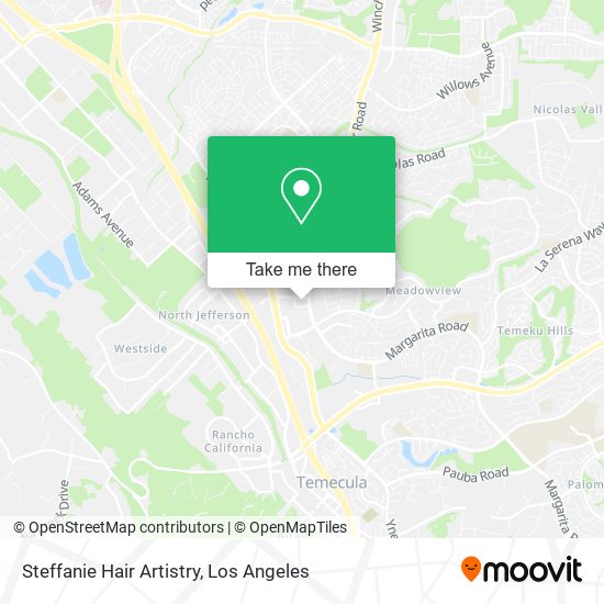 Steffanie Hair Artistry map
