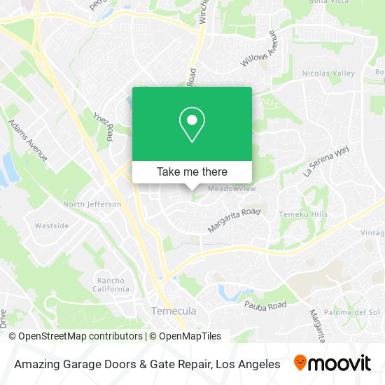 Amazing Garage Doors & Gate Repair map