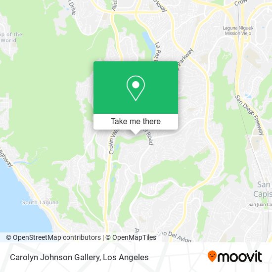 Carolyn Johnson Gallery map