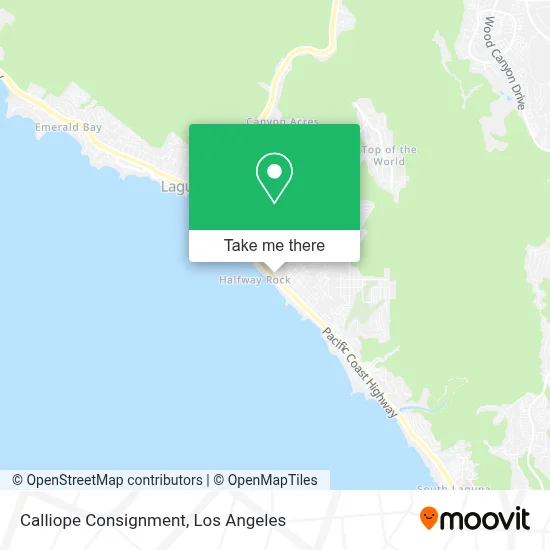 Calliope Consignment map