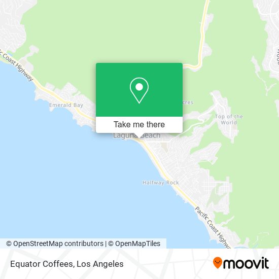 Mapa de Equator Coffees