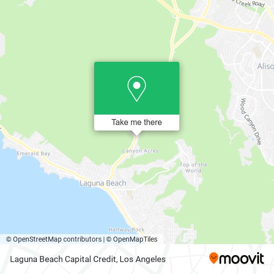 Laguna Beach Capital Credit map