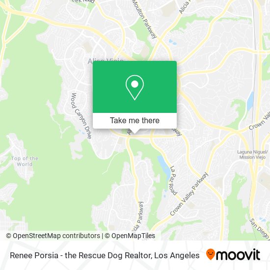 Mapa de Renee Porsia - the Rescue Dog Realtor