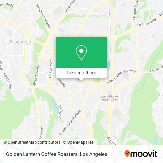 Mapa de Golden Lantern Coffee Roasters