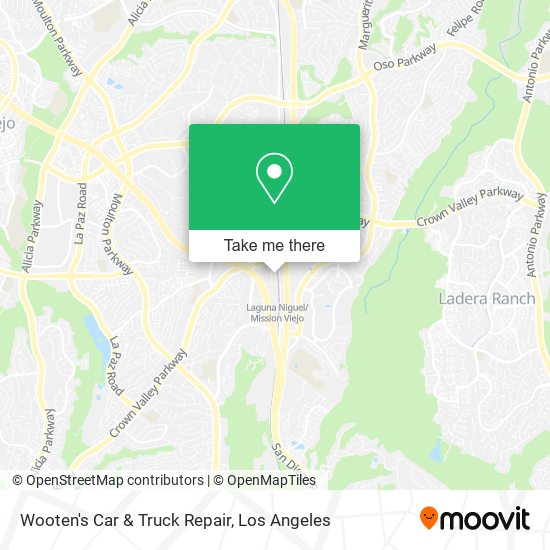 Wooten's Car & Truck Repair map