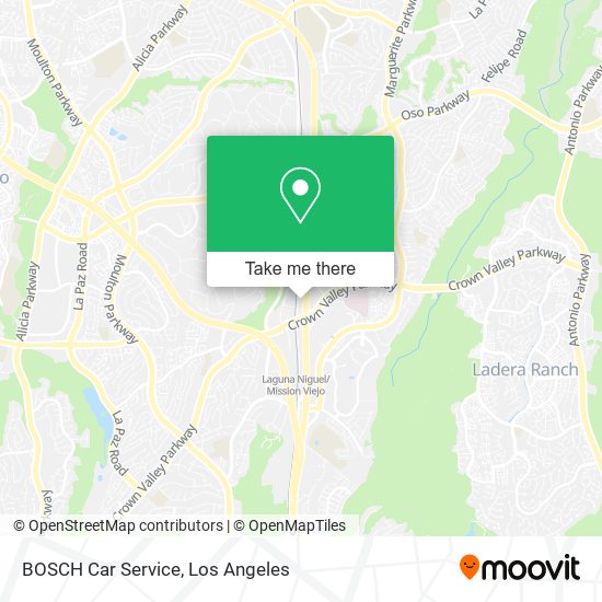 Mapa de BOSCH Car Service