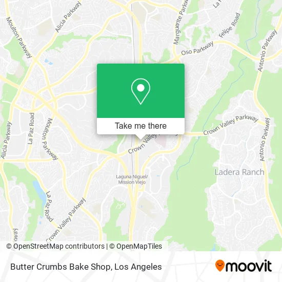 Butter Crumbs Bake Shop map