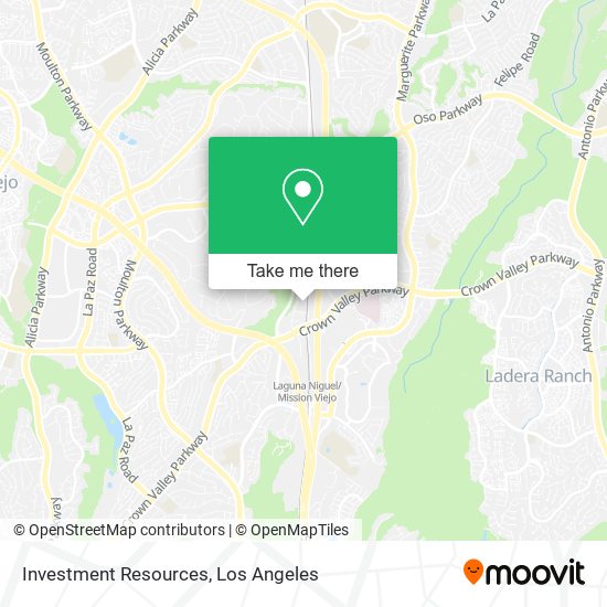 Investment Resources map