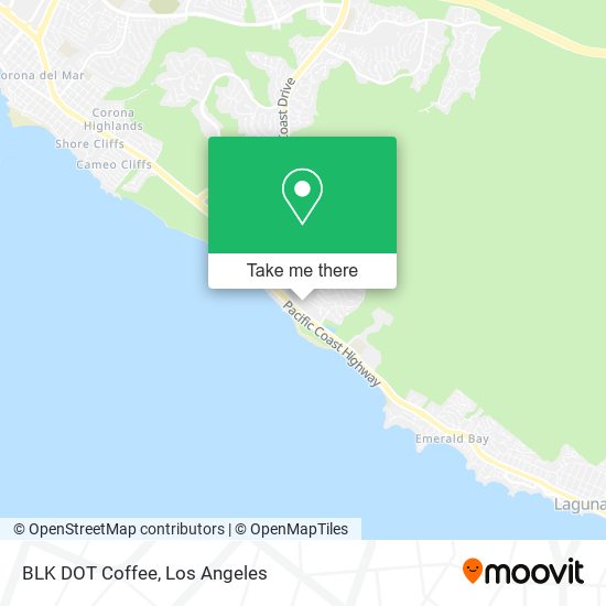 Mapa de BLK DOT Coffee
