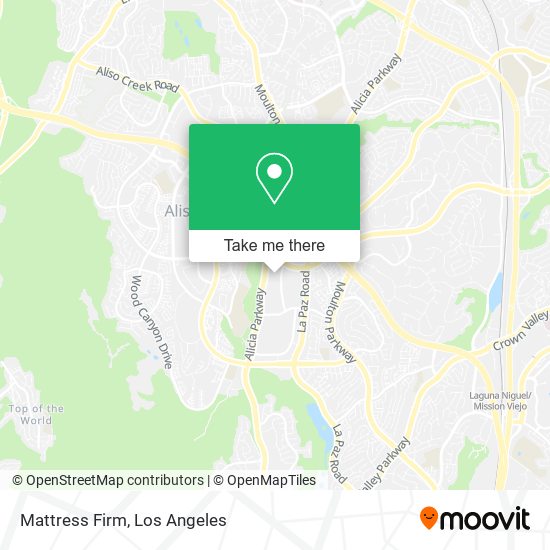 Mattress Firm map