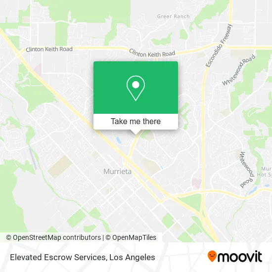 Elevated Escrow Services map