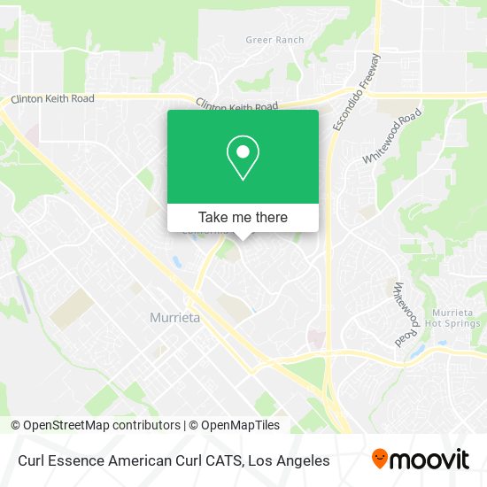 Curl Essence American Curl CATS map