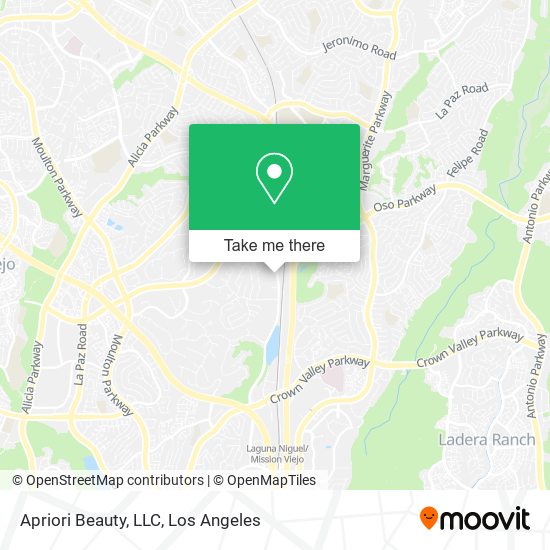 Apriori Beauty, LLC map