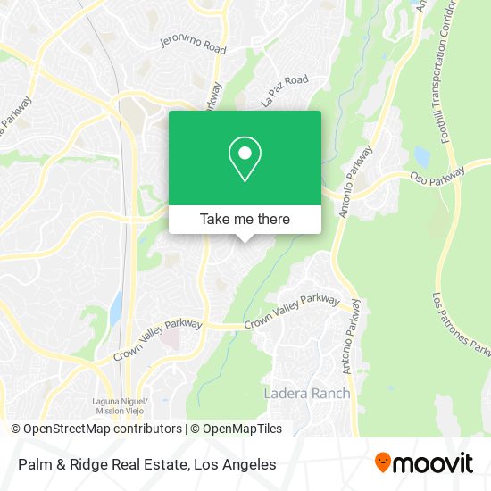 Mapa de Palm & Ridge Real Estate