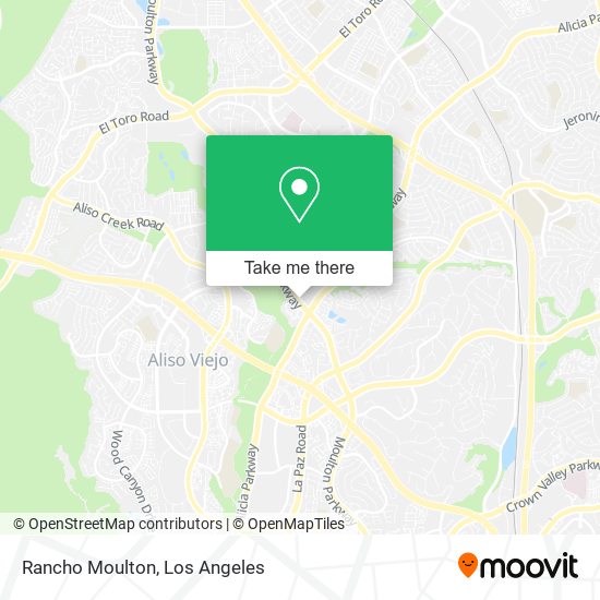 ¿Cómo llegar a Rancho Moulton en Laguna Hills en Autobús o Tren?