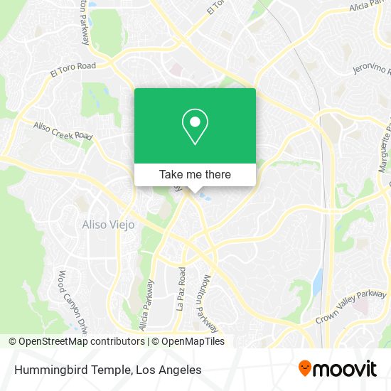 Mapa de Hummingbird Temple