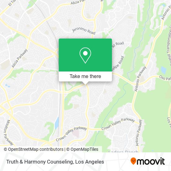Truth & Harmony Counseling map