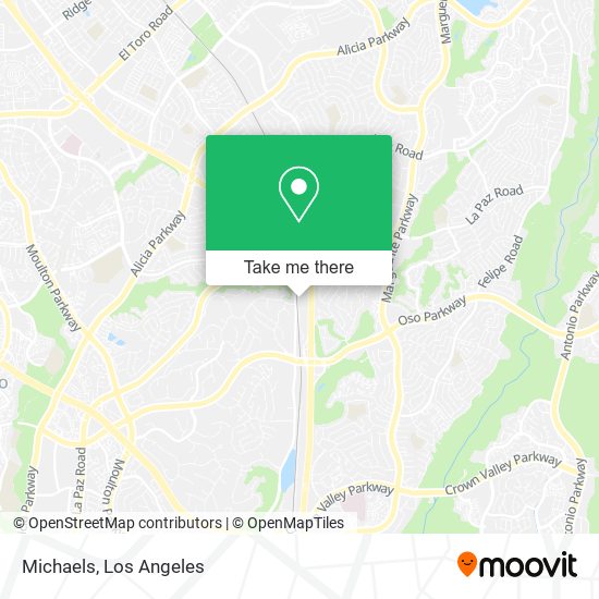 Mapa de Michaels