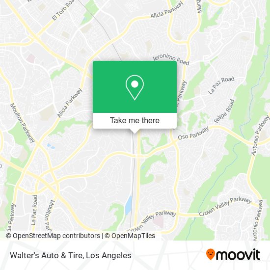 Mapa de Walter's Auto & Tire