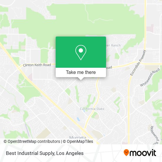 Best Industrial Supply map