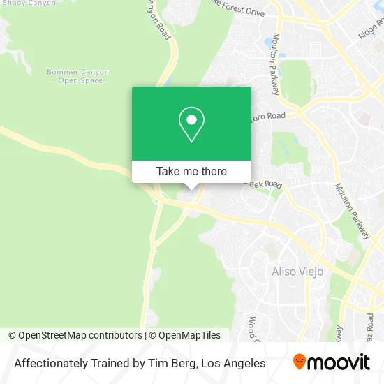 Mapa de Affectionately Trained by Tim Berg