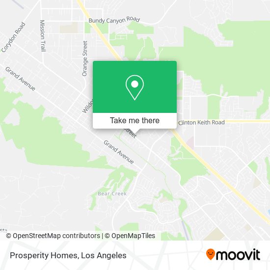 Mapa de Prosperity Homes