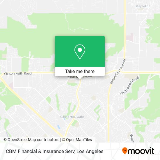 CBM Financial & Insurance Serv map