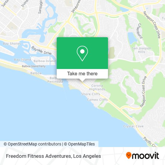 Mapa de Freedom Fitness Adventures