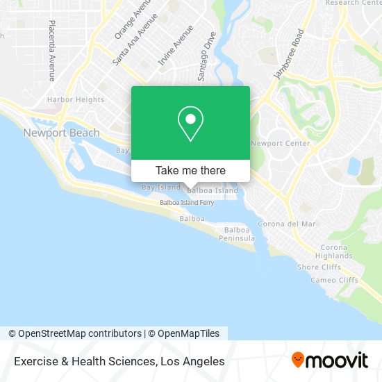 Mapa de Exercise & Health Sciences