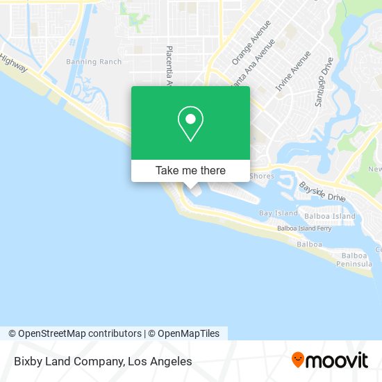 Mapa de Bixby Land Company