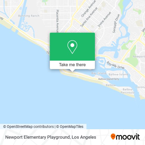 Newport Elementary Playground map