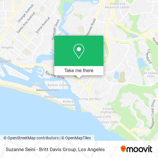 Suzanne Seini - Britt Davis Group map