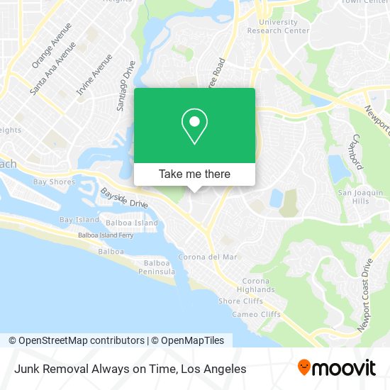 Junk Removal Always on Time map