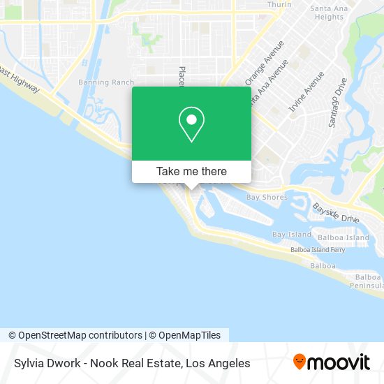 Mapa de Sylvia Dwork - Nook Real Estate