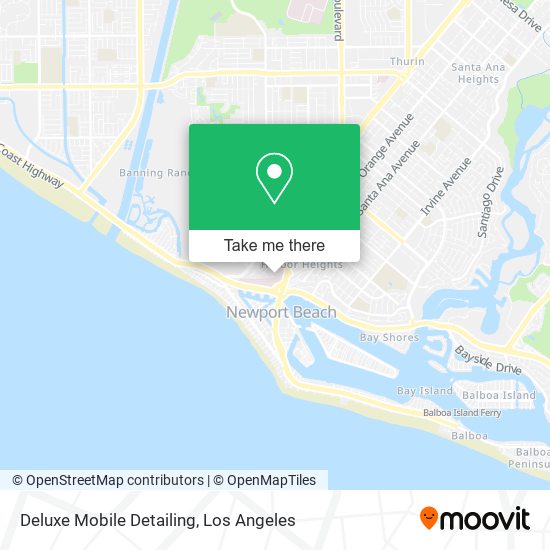 Deluxe Mobile Detailing map