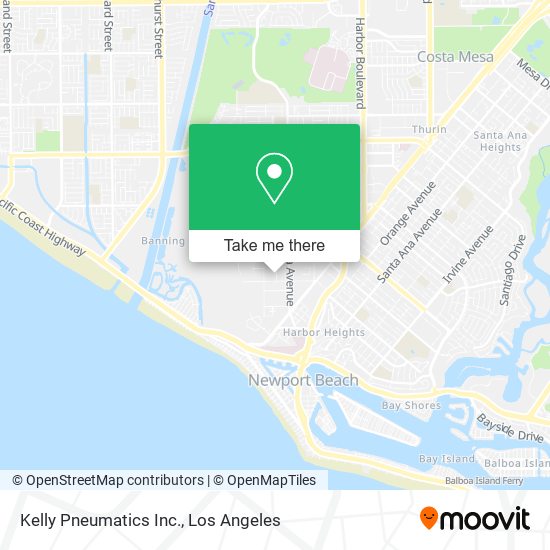 Mapa de Kelly Pneumatics Inc.