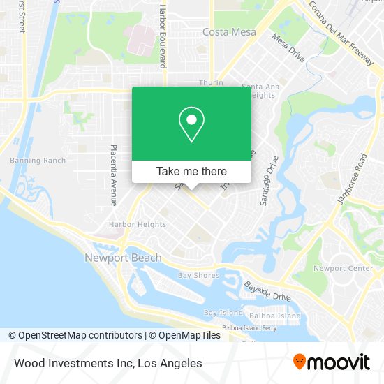 Mapa de Wood Investments Inc