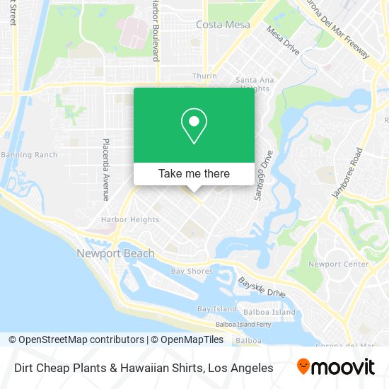 Dirt Cheap Plants & Hawaiian Shirts map