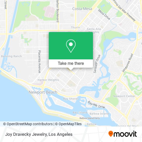 Joy Dravecky Jewelry map