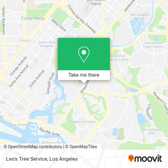 Leo's Tree Service map