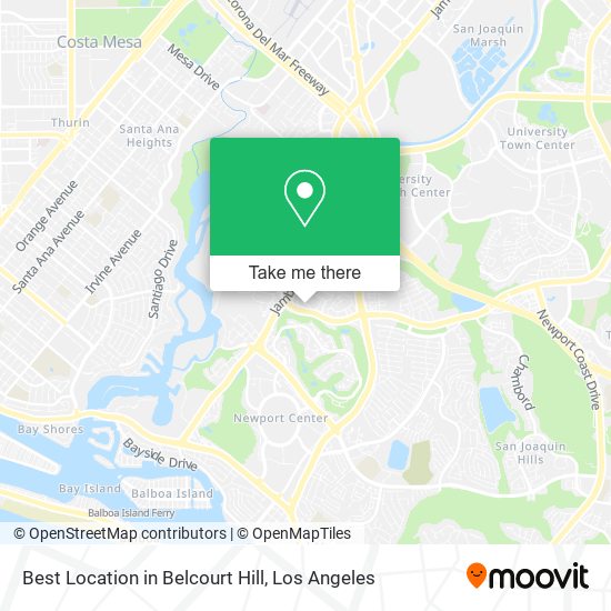 Best Location in Belcourt Hill map