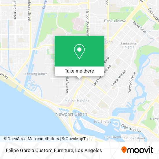 Mapa de Felipe Garcia Custom Furniture