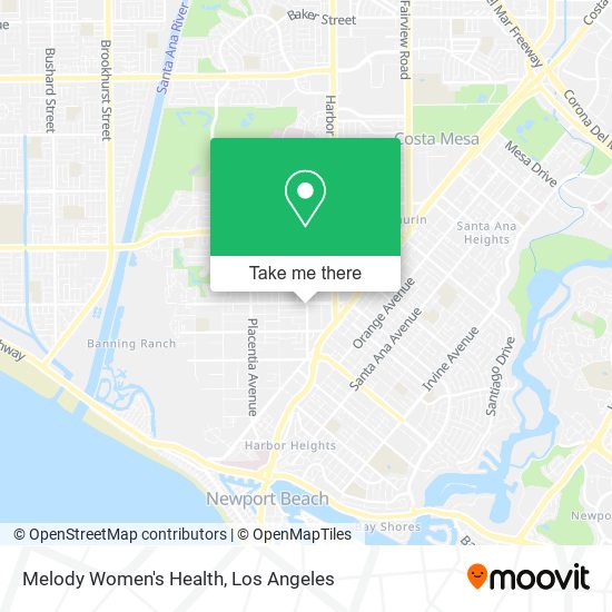 Mapa de Melody Women's Health