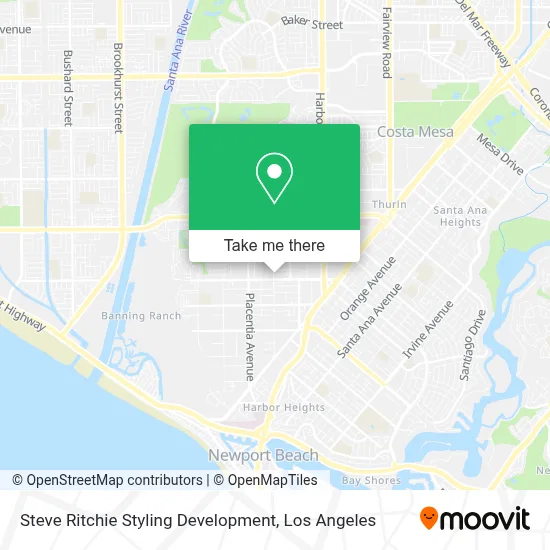Steve Ritchie Styling Development map