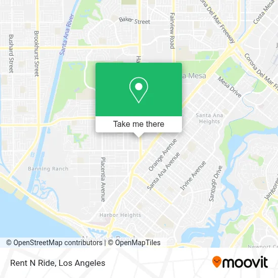 Rent N Ride map