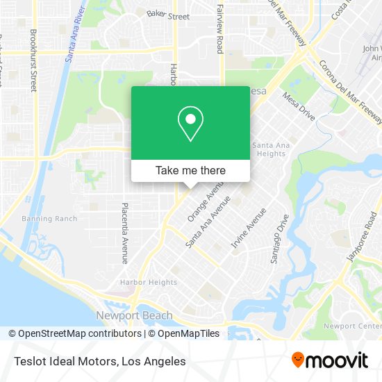 Teslot Ideal Motors map